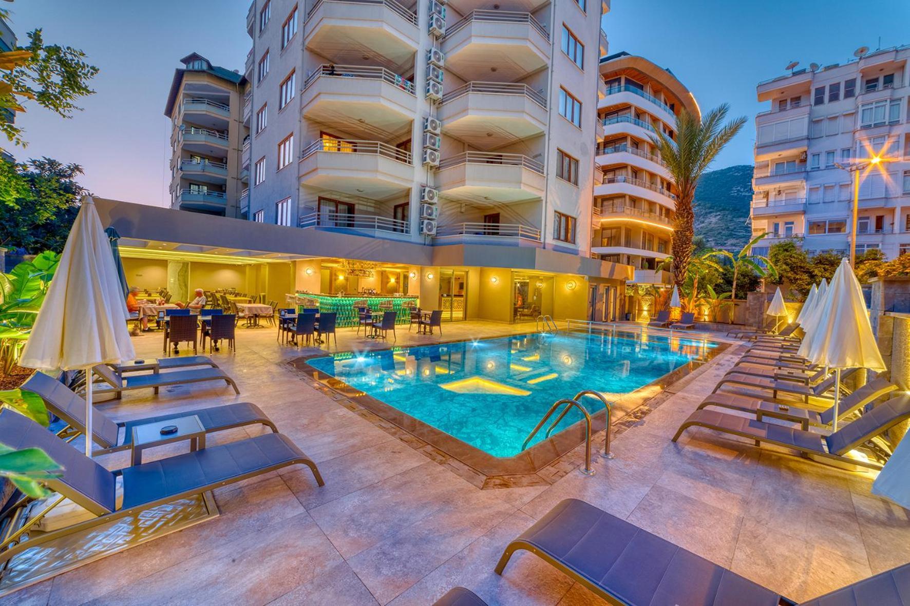 Yeniacun Apart Hotel อลันยา ภายนอก รูปภาพ